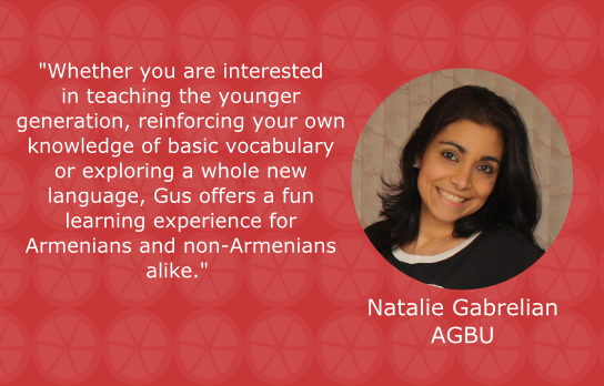 Gus on the Go: Eastern Armenian for Kids App - AGBU Bookstore